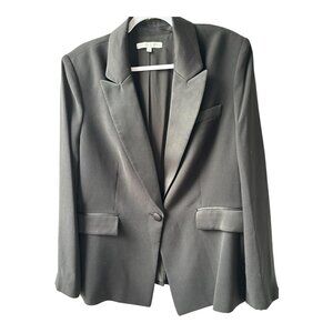 Tuxedo-Style Blazer Jacket – Women’s Size 18